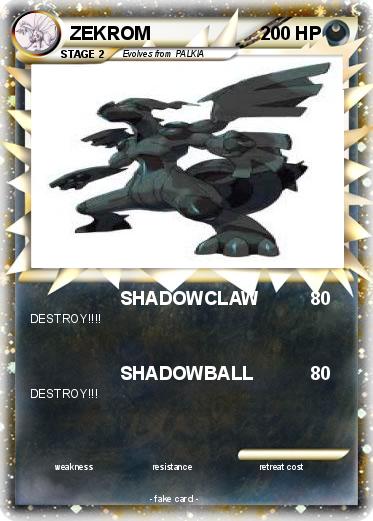 Pokemon ZEKROM