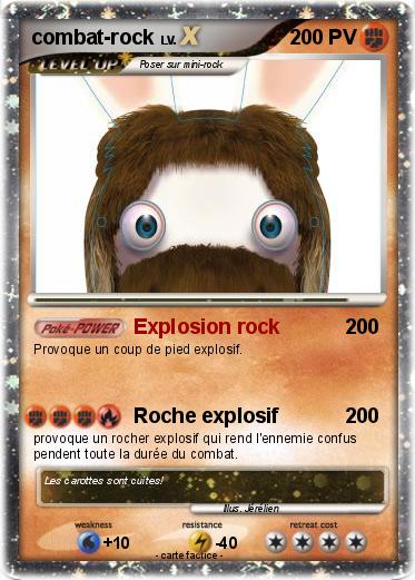 Pokemon combat-rock