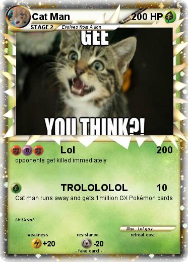 Pokemon Cat Man