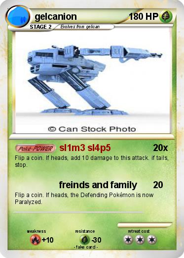 Pokemon gelcanion