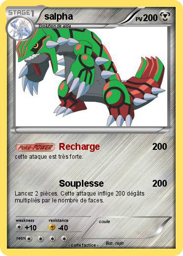 Pokemon salpha