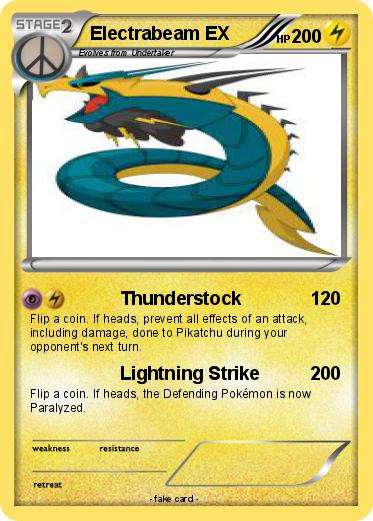Pokemon Electrabeam EX