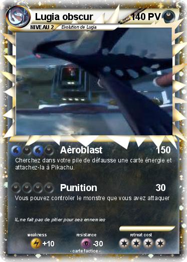 Pokemon Lugia obscur