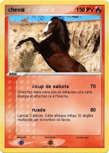 Pokemon cheval