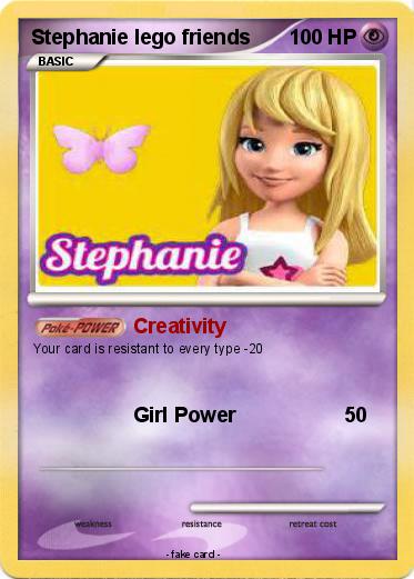 Pokemon Stephanie lego friends
