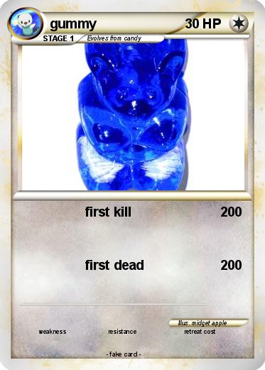 Pokemon gummy