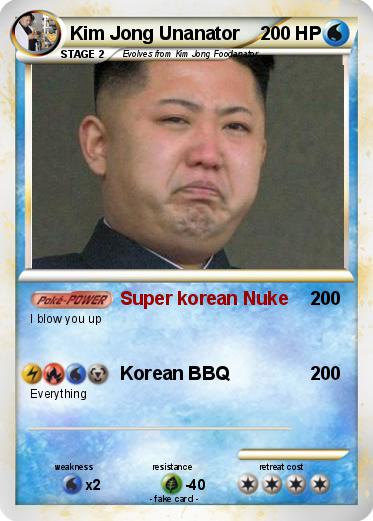 Pokemon Kim Jong Unanator
