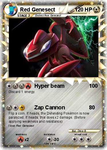 Pokemon Red Genesect
