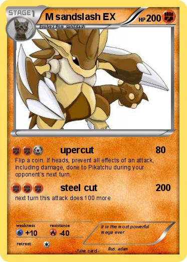 Pokemon M sandslash EX