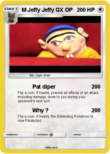 Pokemon M Jeffy Jeffy GX OP