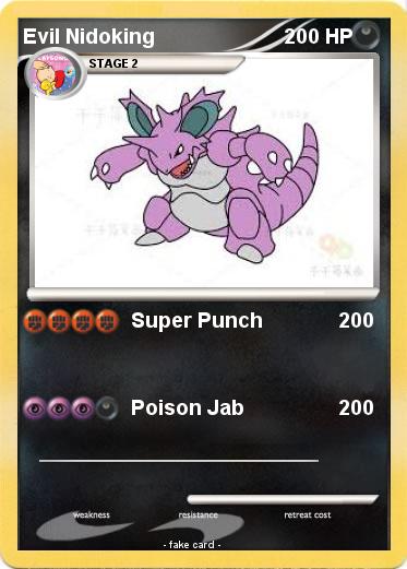 Pokemon Evil Nidoking