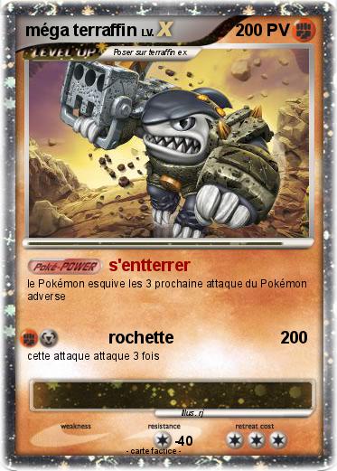 Pokemon méga terraffin