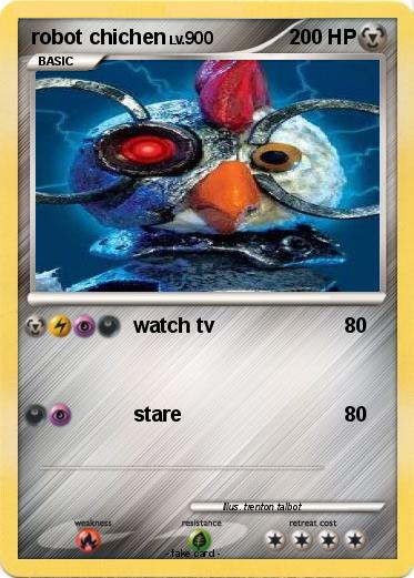 Pokemon robot chichen