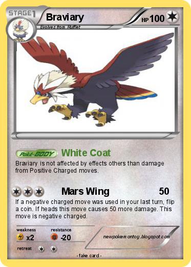 Pokemon Braviary