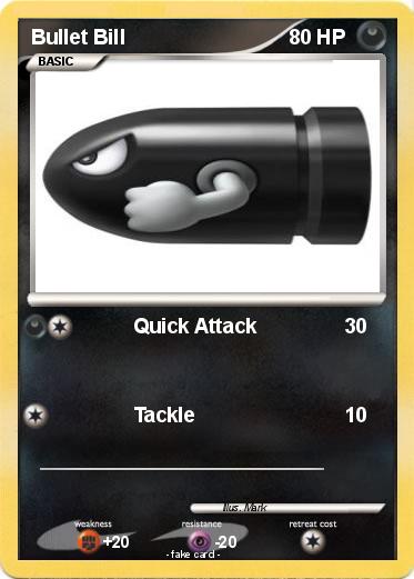 Pokemon Bullet Bill