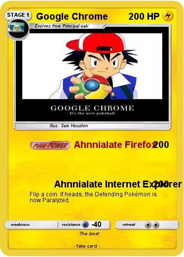 Pokemon Google Chrome
