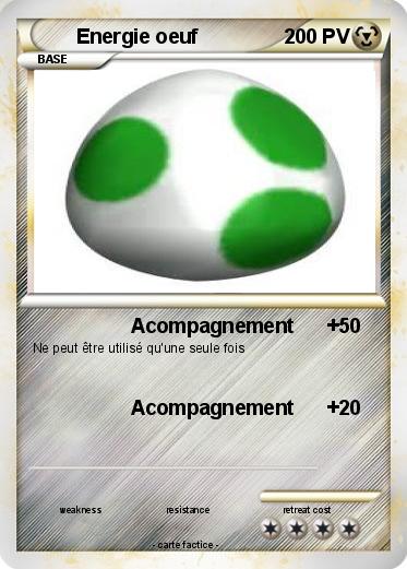 Pokemon Energie oeuf