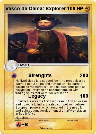 Pokemon Vasco da Gama: Explorer