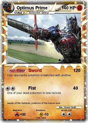 Pokemon Optimus Prime