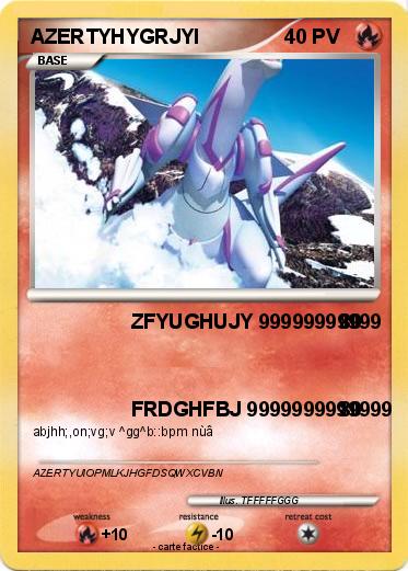 Pokemon AZERTYHYGRJYI