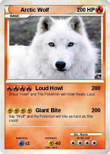 Pokemon Arctic Wolf