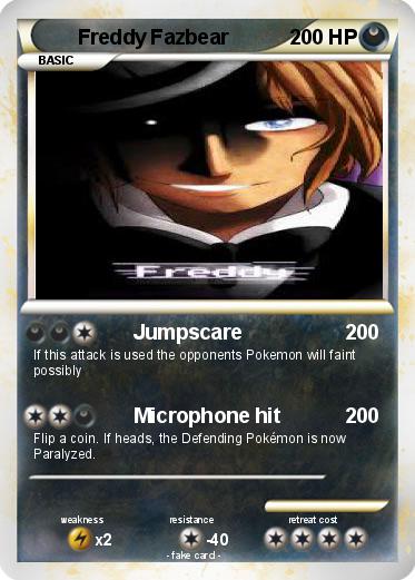 Pokemon Freddy Fazbear