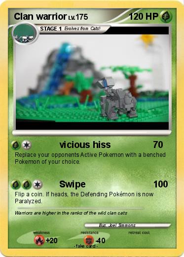 Pokemon Clan warrior