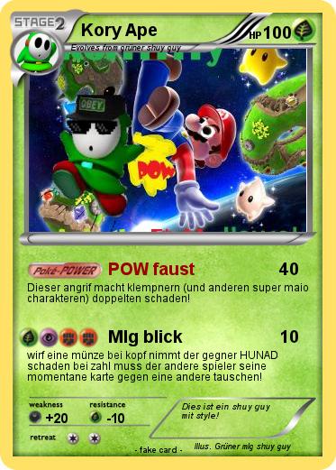 Pokemon Kory Ape