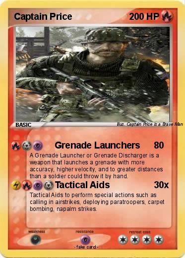Pokemon Captain Price