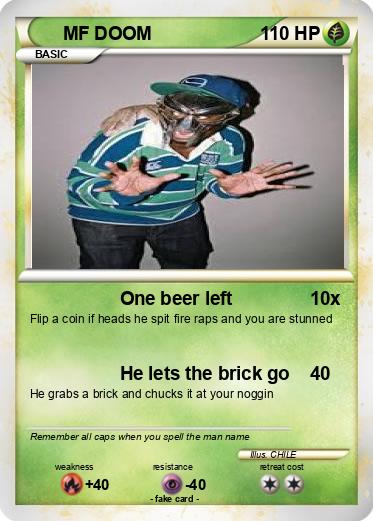 Pokemon MF DOOM