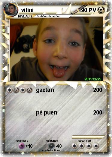 Pokemon vitini