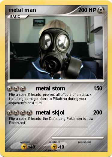 Pokemon metal man