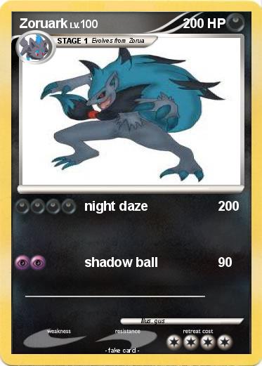 Pokemon Zoruark