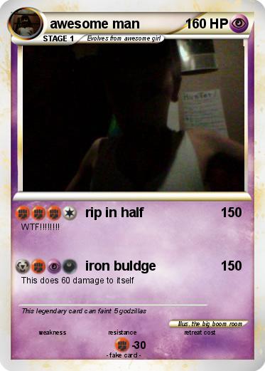 Pokemon awesome man