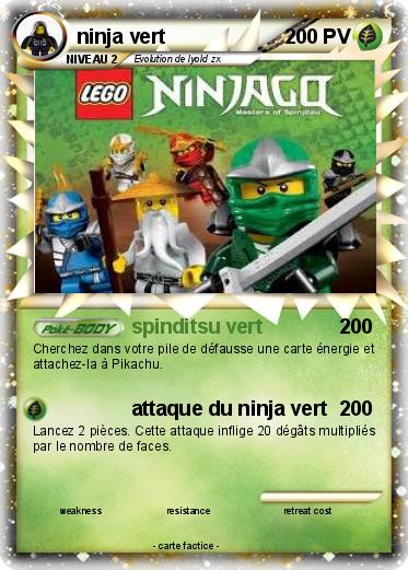 Pokemon ninja vert