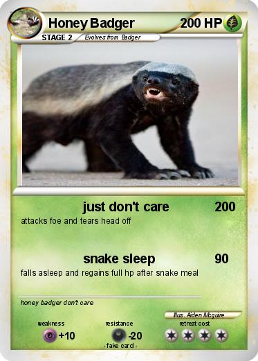 Pokemon Honey Badger