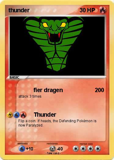Pokemon thunder