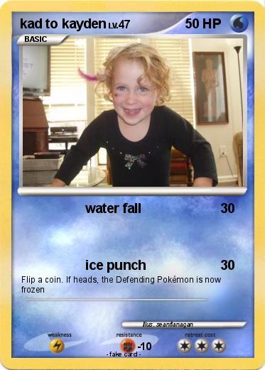 Pokemon kad to kayden