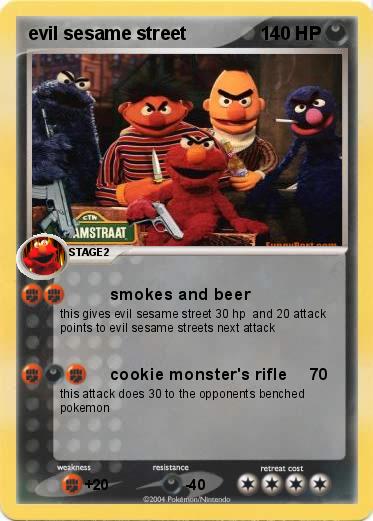Pokemon evil sesame street
