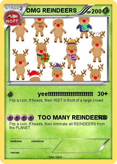 Pokemon OMG REINDEERS