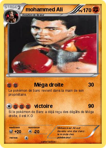 Pokemon mohammed Ali