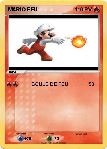 Pokemon MARIO FEU