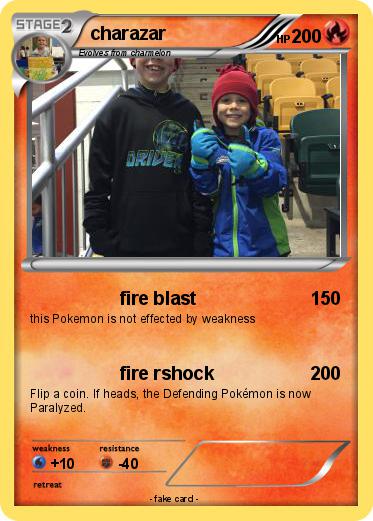 Pokemon charazar