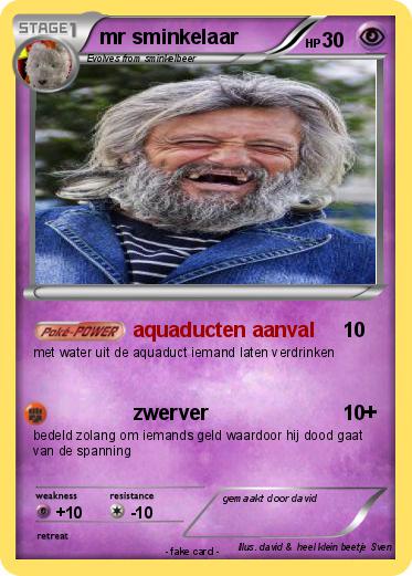 Pokemon mr sminkelaar