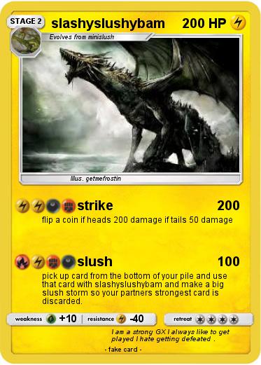 Pokemon slashyslushybam