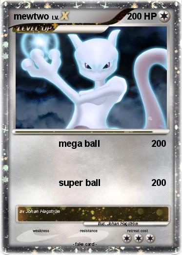 Pokemon mewtwo