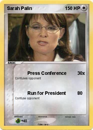 Pokemon Sarah Palin