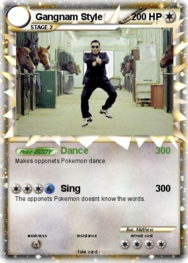 Pokemon Gangnam Style