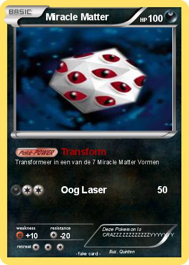Pokemon Miracle Matter