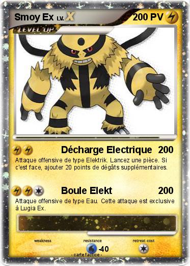Pokemon Smoy Ex